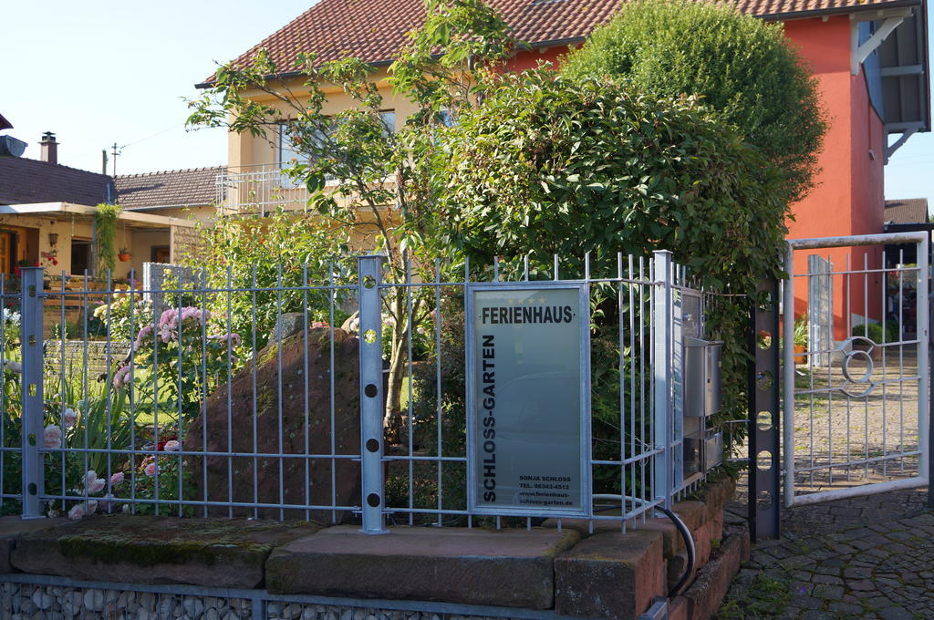 Ferienhaus Schloss-Garten Kapellen-Drusweiler Exterior foto